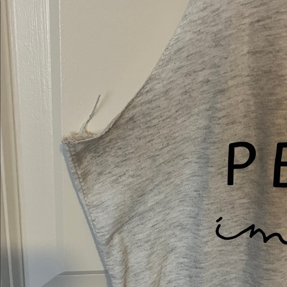 Gray Racerback Tank Top - Picture 3 of 7